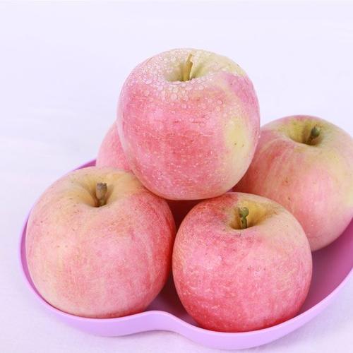 新鲜苹果水果冰糖心红富士批发一整箱平果5斤包邮吃的萍果