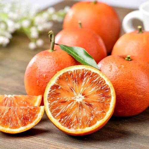 四川塔罗科血橙红肉红心脐橙新鲜橙子手剥橙应季水果批发
